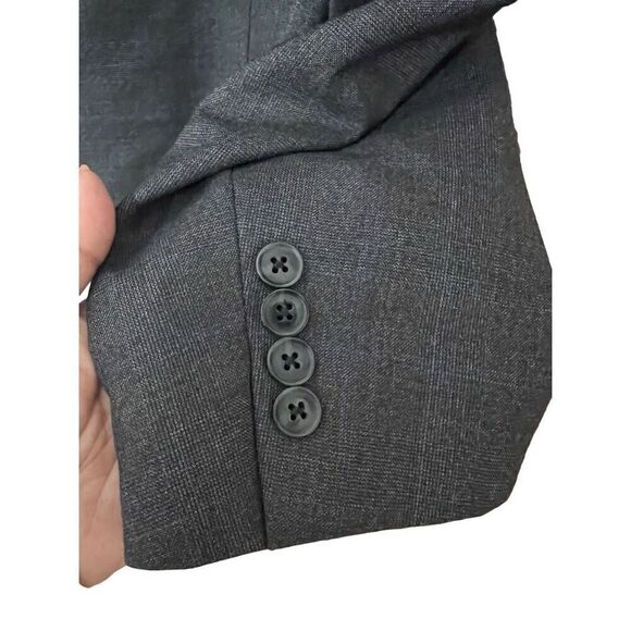 Peter Millar Flynn windowpane  two button wool suit sz 44R - Picture 10 of 14